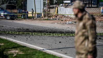 Türkische Grenzstadt in Angst vor Raketen aus Afrin