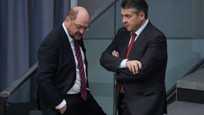 Gabriel entschuldigt sich bei Schulz: Wir sind schließlich Menschen und keine „Polit-Maschinen“