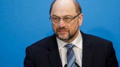Erpressung: Martin Schulz drohte Mittwochmorgen mit Abbruch