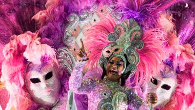 Millionen Zuschauer erwartet: Schaulaufen der Samba-Schulen bei Karneval in Rio de Janeiro