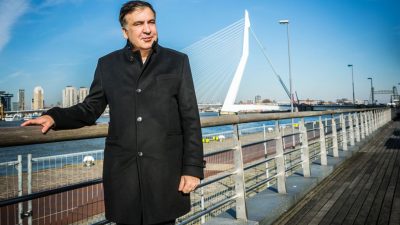 Saakaschwili will künftig von Niederlanden aus Politik machen