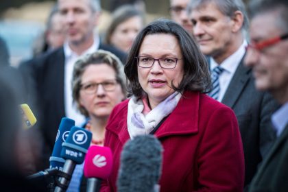 Nahles kritisiert Gabriel: Falsche Zeit für eine „Kampagne für sich selbst“