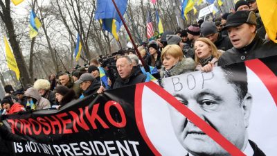 Tausende Anhänger von Saakaschwili demonstrieren in Kiew