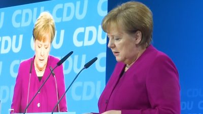 Merkel kündigt „entschlossenen Widerstand“ gegen jene an, die mit Hassparolen durchs Land ziehen