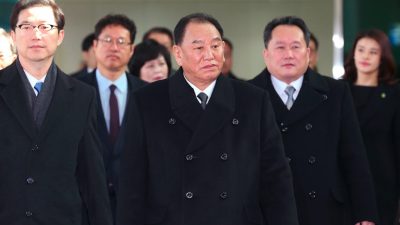 Berüchtigter General aus Nordkorea zu Olympia-Abschlussfeier in Südkorea eingetroffen