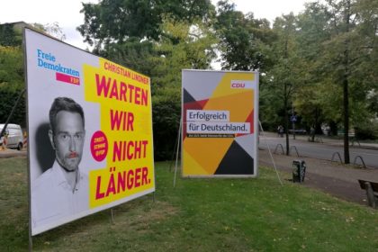 Umfrage: 62 Prozent der FDP- und 70 Prozent der AfD-Anhänger ist die CDU zu links