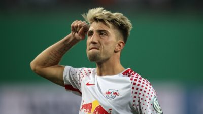 1. Bundesliga: Leipzig gewinnt gegen Augsburg