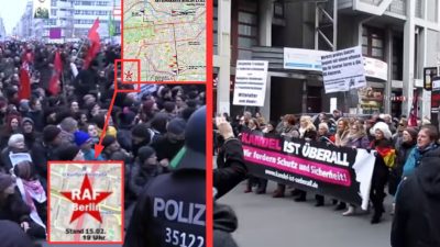 Demokratie versagt in Berlin: „Marsch der Frauen“ illegal blockiert – Polizei räumte nicht