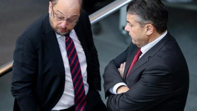 „Du bist genauso ein Emotionsbrötchen wie ich“: Schulz nimmt Gabriels Entschuldigung an