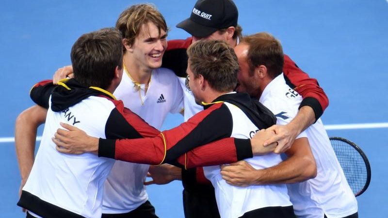 Nach Zverev-Sieg: Deutsches Davis-Cup-Team im Viertelfinale