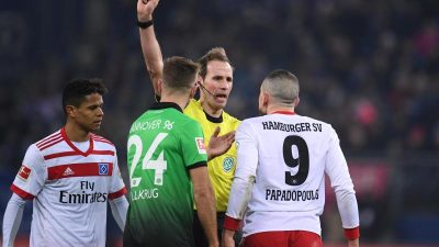 HSV fällt nach 1:1 gegen Hannover 96 weiter zurück