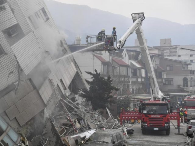 Das Erdbeben hatte eine Stärke von 6,4. Foto: Central News Agency/dpa
