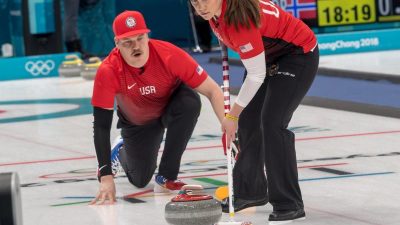 Premiere für Mixed-Curling – Team aus Russland verliert