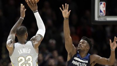 NBA: James mit «Buzzer Beater» bei Sieg gegen Minnesota