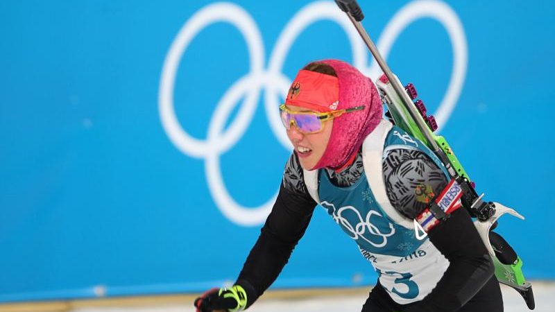 Erste Goldmedaille für Deutschland: Biathletin Laura Dahlmeier gewinnt Olympia-Gold