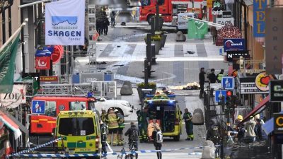 Stockholm-Attentäter gesteht Terrorangriff