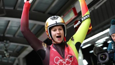 Doppel-Triumph für deutsche Rodlerinnen in Pyeongchang