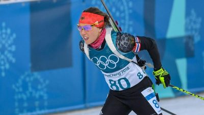 Biathletin Dahlmeier holt in Pyeongchang Olympia-Bronze