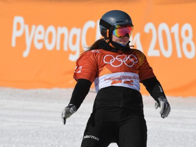 Für Snowboarderin Jana Fischer war im Cross im Viertelfinale Endstation. Foto: Angelika Warmuth/dpa
