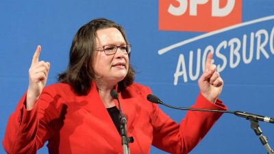 SPD-Spitze setzt ihre Werbung fort – Nahles: „Es gibt den dringenden Wunsch nach echter Erneuerung“