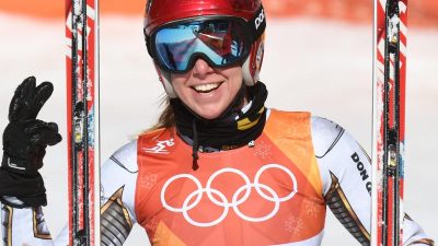 Snowboarderin Ledecka holt Sensationsgold im Super-G