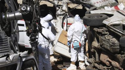 Schweres Unglück nach Beben in Mexiko – Hubschrauberabsturz des Innenministers