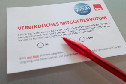 Wie die SPD-Mitglieder über den Koalitionsvertrag entscheiden