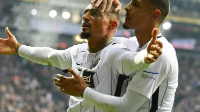 Frankfurt gewinnt Montagsspiel gegen Leipzig