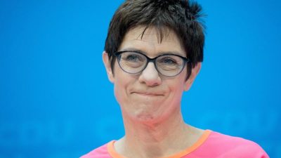 Die meisten Deutschen trauen Kramp-Karrenbauer Kanzleramt nicht zu
