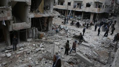 Waffenruhe in syrischer Rebellenhochburg Ost-Ghuta in Kraft getreten