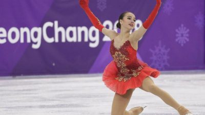 Eiskunstläuferin holt erstes russisches Gold in Pyeongchang