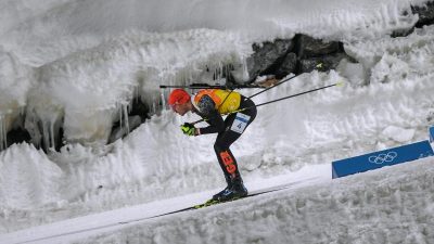 Biathlon-Staffel der Herren gewinnt Olympia-Bronze