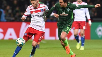 Glücklicher Sieg im Abstiegskampf: Werder bezwingt den HSV