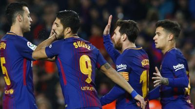 Kantersiege der Giganten Barça und Real