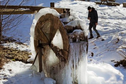 Temperaturen bis minus 20 Grad: Deutschland eiskalt