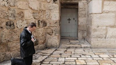 Grabeskirche in Jerusalem wegen Coronavirus geschlossen
