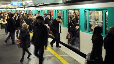 60-Euro-Knöllchen für „Falschgänger“ in der Pariser Metro