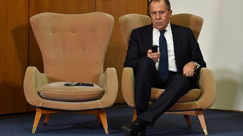 Russlands Außenminister Lawrow am Montag zu Syrien-Gesprächen in Israel