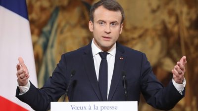 Emmanuel Macrons Boykott auf Pariser Buchmesse: „Werde mich nicht zum russischen Stand begeben“
