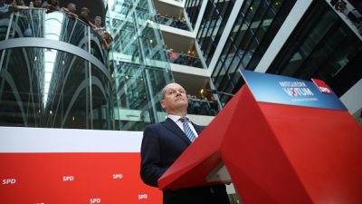Scholz traut sich Kanzlerposten zu  – Hartmann kritisiert Vorpreschen des SPD-Mannes