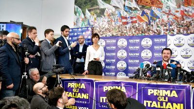 Matteo Salvini: Über „Italien entscheiden die Italiener, nicht Berlin, nicht Paris, nicht Brüssel“