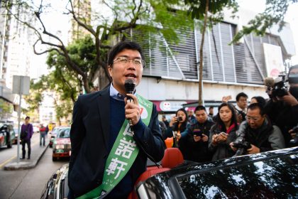 Übergriffe gegen Pro-Demokratie-Aktivisten bei Parlamentsnachwahl in Hongkong