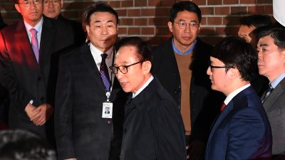 Haftbefehl gegen Südkoreas Ex-Präsidenten Lee erlassen