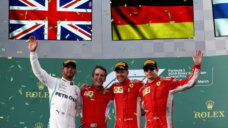 GP Australien: Vettel siegt vor Hamilton