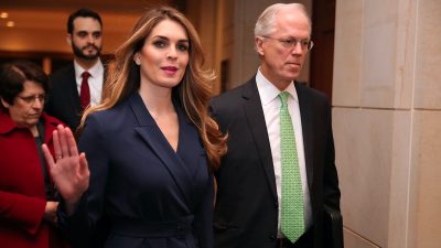 Trump-Vertraute Hope Hicks hört im Weißen Haus auf