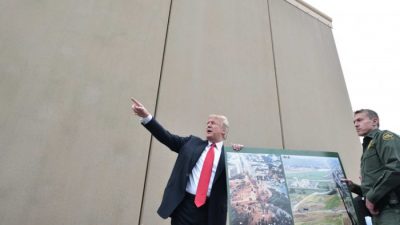 Trump will Mauer zu Mexiko aus Militärbudget finanzieren: „Ein starkes Grenzsystem ist wichtig für die nationale Sicherheit“