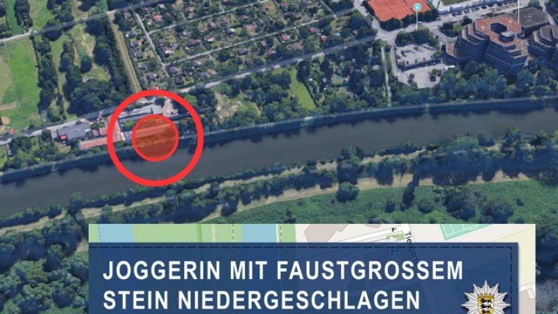 Heidelberg: Angriff am helllichten Tag – Mann schlägt mit Stein mehrfach auf Joggerin ein