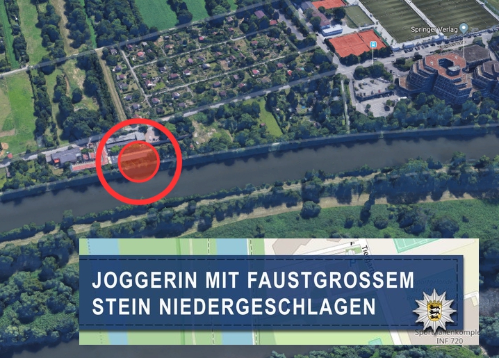 Heidelberg Angriff Am Helllichten Tag Mann Schlägt Mit Stein Mehrfach Auf Joggerin Ein 