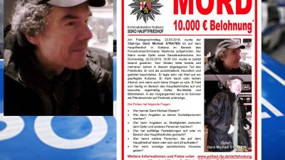 Obdachlosenmord in Koblenz: „Der Kopf lag am Tatort“ – Staatsanwaltschaft bestätigt Details