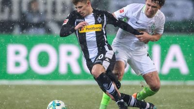 Werder-Joker Johannsson trifft – 2:2 gegen Gladbach